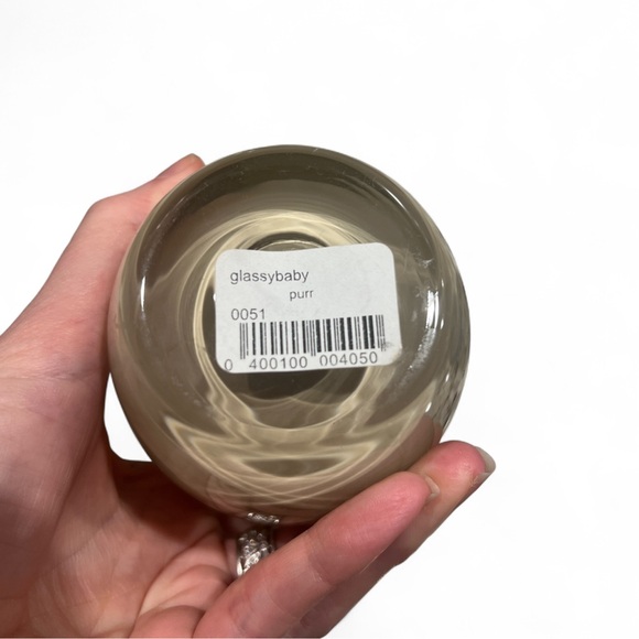 Glassybaby “Purr” hand blown glass votive candle holder - Picture 2 of 3